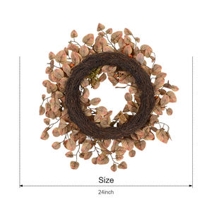 Venta al por Mayor de Decoración para el Hogar, Decoración Interior de Otoño, Corona de Otoño de Lujo, Corona de Otoño Ecológica - Product Image 2
