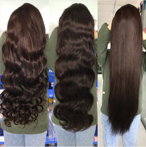 Rizador de <span class=keywords><strong>pelo</strong></span> humano brasileño para mujer, herramienta para cabello humano rizado, en oferta - Product Image 3