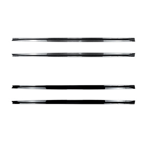 Amp-Z Side Skirts Piano Black Carbon Fiber Texture For Audi A3 S3 8P Sline 2004-2013 Body Kit - Product Image 5