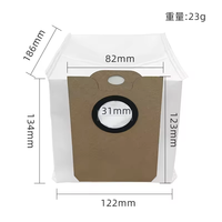 Pièces de sac à poussière de Robot de balayage non tissé pour Cecotec Conga 2299 Ultra 2499 7490 8290 sacs à ordures d'aspirateur