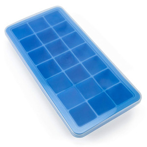 21 Cavaties Chillz Eco-Friendly <b>Silicone</b> Ice Cube Mold Tray Ice Cream Maker <b>Tool</b> - Product Image 2