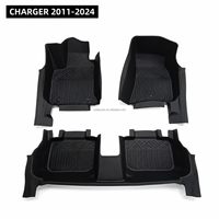 Tapis de voiture en polyester tufté écologique, fabriqué directement par le producteur, disponible en rouleau sans support pour CHARGER 2011-2024