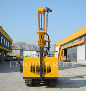 Máquina de apilamiento solar de alta calidad, controlador de pila solar sobre orugas, tornillo de tierra fotovoltaico para máquina de apisonamiento de estación de energía fotovoltaica - Product Image 6