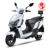 Moped électrique durable de 500 W à batterie au plomb, scooter électrique longue portée pour adultes, moto électrique élégante pour les trajets en ville