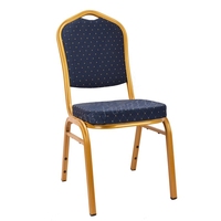 Options de tissu de location empilable chaises de banquet d'hôtel de mariage à vendre