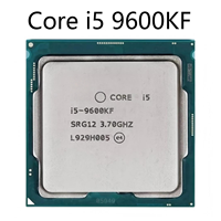 Processeur Intel Core i5 9600KF 9ème génération, CPU d'origine reconditionné, grade A, testé, 3,7 GHz, LGA1151, pour ordinateur de bureau