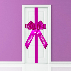 Fiocco Gigante Rosa da 30 Pollici per Auto, Regalo di Compleanno, Decorazione per Matrimoni, Feste di Compleanno, Natale e Anniversari - Product Image 6