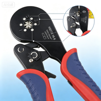 Kit d'outils de sertissage HSC12 16-6, ensemble de 1200 cosses de câblage, connecteurs électriques multi-tailles pour fils de 0,08 à 6 mm²