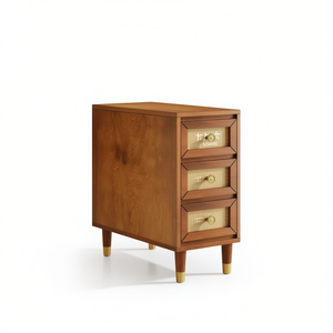 Tavolino da Caffè in Rattan Stile Mid-Century Moderno per Soggiorno Uso Domestico - Product Image 1