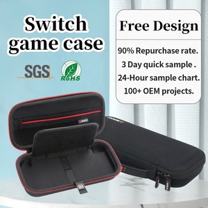 Rlsoco 2023 New EVA 1680D xách tay EVA vỏ cứng Bìa chuyển đổi hộp đựng cho Nitendo Nintendo <span class=keywords><strong>3DS</strong></span> <span class=keywords><strong>XL</strong></span> - Product Image 1