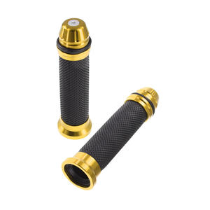 Poignées de moto en alliage d'aluminium CNC antidérapantes de qualité supérieure, poignées en caoutchouc pour moto avec différentes couleurs - Product Image 4
