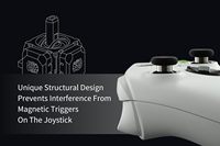 GuliKit NS51 TMR Joystick Kit untuk Switch Pro Controller Modul Sensor Stick Elektromagnetik Anti-Drift dengan Tutup Thumbstick