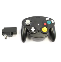 Manette de jeu sans fil 5 couleurs pour console de jeu NGC avec adaptateur 2.4G, manettes de jeu, joystick pour console de jeu vidéo GameCube
