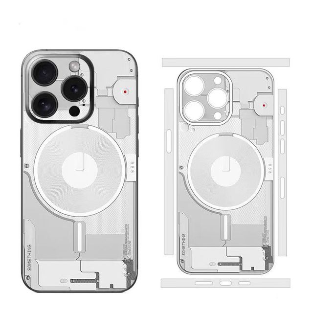Custom Pattern Full Coverage Cell Phone Back Protector Film Matte Scratch Resistant Hydrogel Back Skin  for iPhone and Android