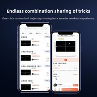 Pongbot OMNI S Plus Robot Tenis Meja Profesional Kontrol Aplikasi Pintar Mesin Pelontar Bola Pemrograman Gratis Pelatih Latihan di Rumah