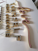 Tablero de letrero led de té de burbujas para exteriores, señalización personalizada, logotipos de acero, tablero de letrero led 3D, marco de aluminio, letrero led para empresas