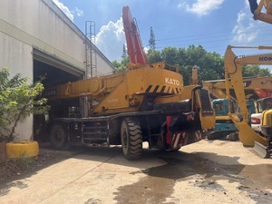 Grue de chantier d'occasion Kato SS500, 50 tonnes, moteur Mitsubishi, boîte de vitesses Weichai, équipement de levage mobile pour chantier de construction - Product Image 3