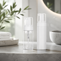 Flacon en PET transparent écologique avec pompe à mousse 100ml 150ml 200ml, distributeur de mousse cosmétique de luxe pour emballage de soins de la peau