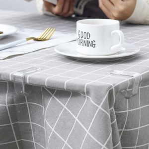 Clips de <span class=keywords><strong>nappe</strong></span> transparents transparents coupe-vent support de couverture de Table pinces support de <span class=keywords><strong>nappe</strong></span> pour la maison <span class=keywords><strong>nappe</strong></span> <span class=keywords><strong>pince</strong></span> de <span class=keywords><strong>poids</strong></span> - Product Image 2