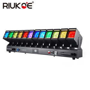 Barra <span class=keywords><strong>de</strong></span> Luces LED RGBW <span class=keywords><strong>de</strong></span> 12x60W con Matriz Móvil, 12 Ojos, Píxeles Giratorios, Iluminación <span class=keywords><strong>de</strong></span> Escenario, Control DMX para Espectáculos en Vivo, Discotecas y Clubes - Product Image 2