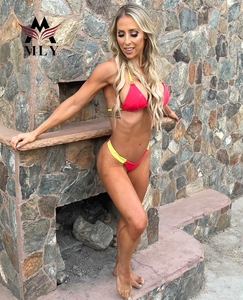 MLY Nuevas Llegadas Trajes de Baño de Diseñador Chiyi Factory Girl, Bikinis de Marcas <span class=keywords><strong>Famosas</strong></span>, Trajes de Baño Personalizados, Bikinis de Tiras - Product Image 5