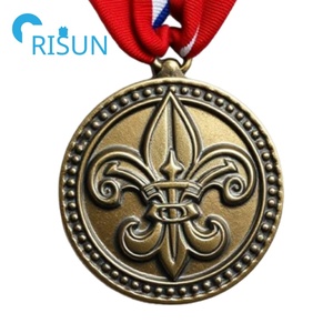 Nhà Sản Xuất Kẽm Hợp Kim Chết Đúc 3D Dịch Vụ Vàng Huy Chương American Đông Honor Giải Thưởng Huy Chương Bằng khen - Product Image 3