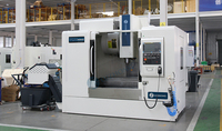 Mini fraiseuse cnc 5 axes VMC1050 HIWIN centre d'usinage de rails linéaires fraisage cnc pour la fabrication de roues