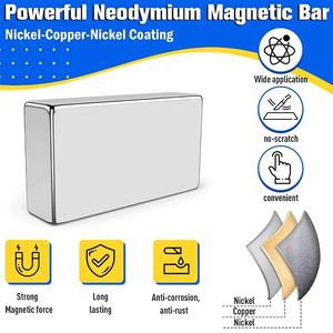 Petits aimants rectangulaires en néodyme NdFeB, indice de flux élevé 50kGmm, tolérance 1%, bloc mince pour fermeture magnétique - Product Image 4