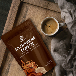 Café <span class=keywords><strong>con</strong></span> Extracto de Hongos Orgánicos Ganoherb, Café de Hongos OEM 7 en 1, Marca Privada - Product Image 6
