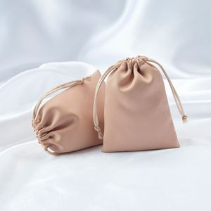 Custom Logo Recyclable Small Red Black Velvet Drawstring Gift Bags with Stamping Elegant Jewelry Pouches for Accessories Storage - Product Image 4