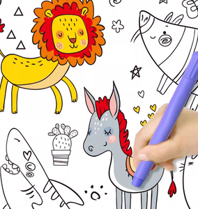 Autocollants de journal à gratter pour enfants, thème dessin animé, à coller facilement, pour divertissement intérieur, vente en gros - Product Image 5