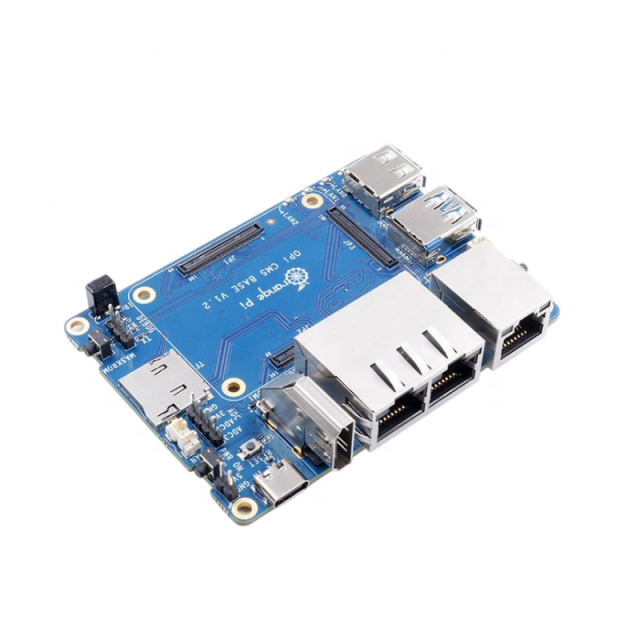 OrangePi CM5 Base Board 2*2.5G High-speed LAN Ports 1*Gigabit LAN Port 4*camera Ports for Orange Pi CM5 Core Board