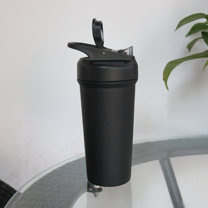 New Chất lượng cao đôi tường 316 nước bằng thép không gỉ chai lắc Protein chai <span class=keywords><strong>Shaker</strong></span> với bóng - Product Image 6