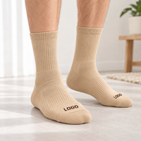 Chaussettes de sport respirantes et épaisses avec logo OEM, antibactériennes, pour la course et l'entraînement, avec soutien de la voûte plantaire, personnalisables pour jeunes