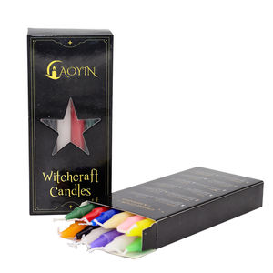 Vente en gros de 12 boîtes ou de bougies magiques individuelles pour les sorts et les rituels, différentes couleurs et intentions - Product Image 4