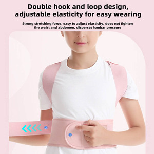 Redresse-<span class=keywords><strong>dos</strong></span> respirant pour enfants avec rotation à 360° °   Enveloppement pour le soutien de la colonne vertébrale et l'amélioration de la posture - Product Image 5