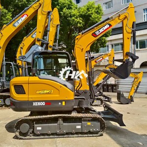 HANGKUI <span class=keywords><strong>XCMG</strong></span> XE60G 6 тонн 90% новый оригинальный китайский экскаватор с EPA,CE сельскохозяйственный использованный <span class=keywords><strong>xcmg</strong></span> 60 экскаватор для копания - Product Image 1