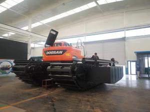 HK150SD 15Ton <strong>Amphibious</strong> <strong>Excavator</strong> Sand Dredging Machine For Sale - Product Image 6