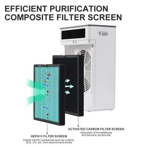 Apparecchi di qualità dell'aria casa Hotel purificatore d'aria UV lampada rimozione formaldeide HEPA H13 purificatore fresco aria interna pulita - Product Image 4