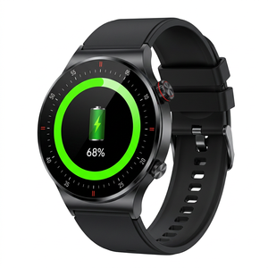 QW33 Sports Smartwatch with for Bluetooth Call Answer Calendar Screen Fitness Tracker Silicone <b>Bracelet</b> <b>Smart</b> Watch - Product Image 1