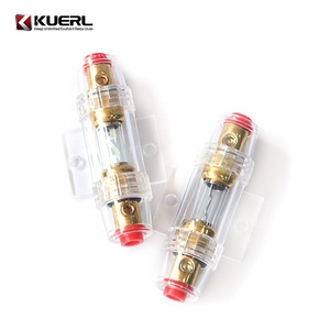 Portafusibili <span class=keywords><strong>AGU</strong></span> 60A di Alta Qualità Kuer per Autoradio, Portafusibili Elettronico 12V con Scatola per Applicazioni Auto - Product Image 5