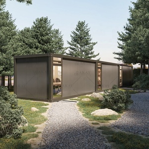 Nhà máy tùy chỉnh nhà phố biệt thự sang trọng nhà mô-đun di động nhà tiền chế nhà prefab nhà có thể tháo rời nhà CONTAINER - Product Image 3