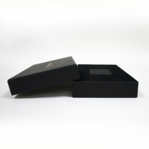 Boîtes à bougies en velours noir - Product Image 2