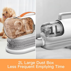 Hundepflege-Vakuum, Kit,12000Pa Starkes Haustier für <span class=keywords><strong>S</strong></span>, 2l Schuppen haar mit großer Kapazität,, 5 Werkzeuge, leise, PG100 - Product Image 2