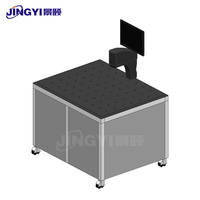 Alat Uji Transmisi Kaca PV Platform Apung Udara 380-1100nm Maks 2600*1300mm Mengukur Transmisi AM1.5 CIE Lab