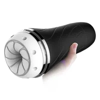 Otomatik titreşimli erkek Masturbators kupası, ısınma elektrikli cep Pussy seks oyuncak erkekler için
