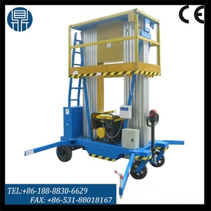 Elevador de mástil hidráulico eléctrico de 4-24 metros, elevador telescópico portátil de aleación de aluminio a la venta - Product Image 4