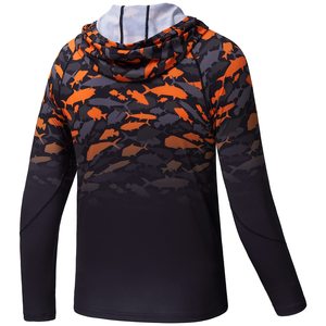 Tùy Chỉnh Nhanh Chóng Khô Thăng Hoa Câu Cá Hoodie UV Bảo Vệ Áo Phông Người Đàn Ông UPF 50 + Dài Tay Áo Câu Cá Áo Sơ Mi Cho Người Lớn - Product Image 4