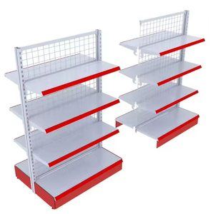 Étagère de supermarché métallique légère réglable, présentoir à bijoux, support de présentation en grille métallique, étagères de supermarché - Product Image 2