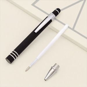 Customizable Luxury Slim Signature Metal Ballpoint <b>Pen</b> Single Head Rubber Universal for Stylus for Business Signatures <b>Pen</b> - Product Image 4